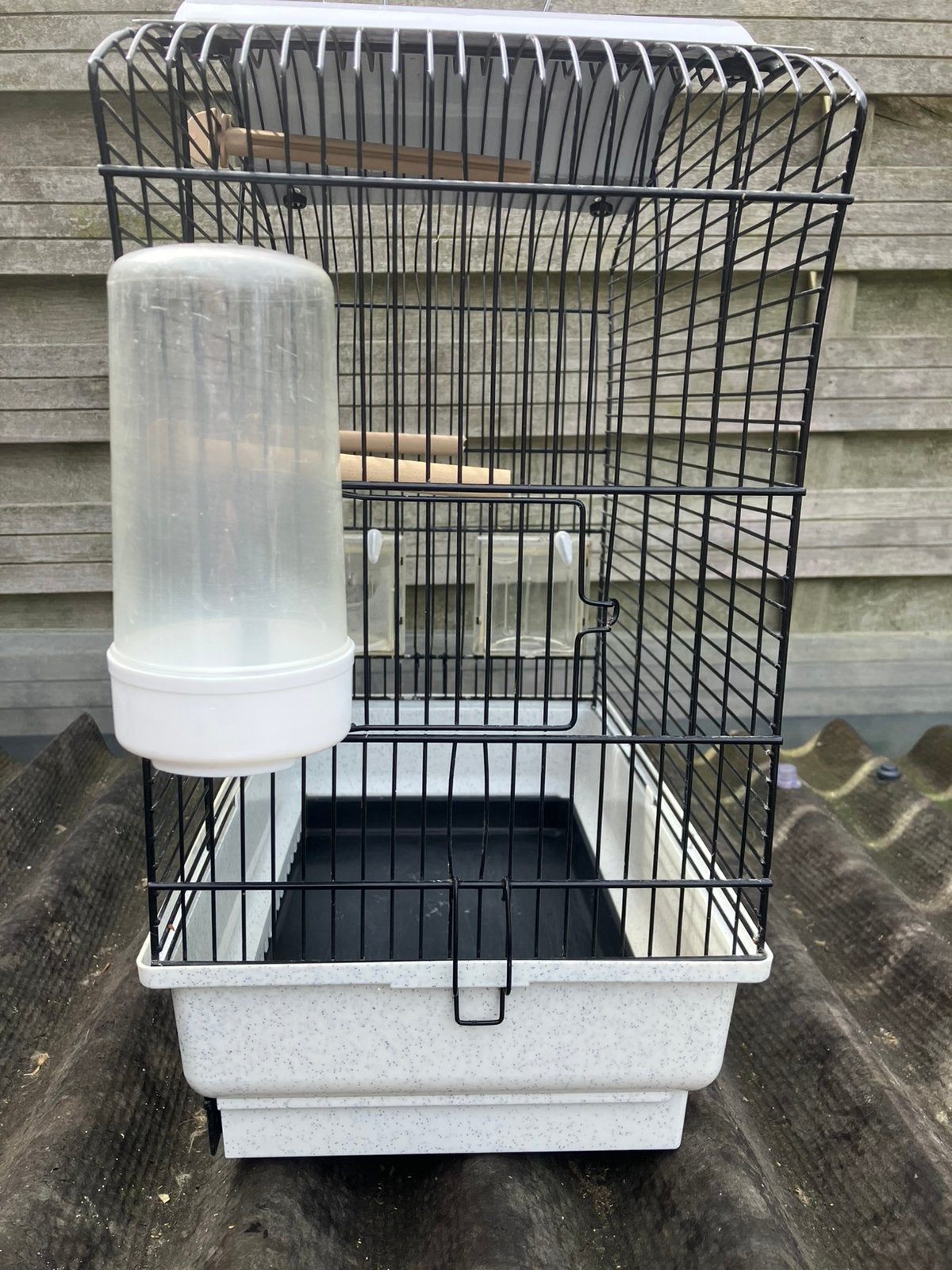 VOGELKOOI VOOR KLEINE VOGELS:KANARIE-PARKIET NU 25 EURO, Enlèvement, Comme neuf, Autres matériaux, Cage à oiseaux