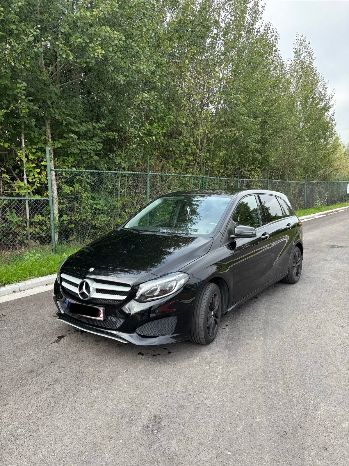 Mercedes B-Klasse 2017 – 125000km – Diesel Automaat –, Cuir, Achat, Euro 6, Noir