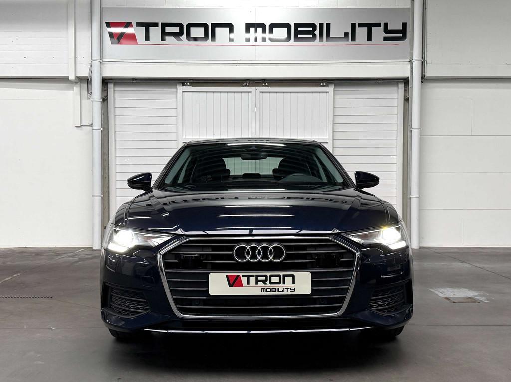 Audi A6 A6 40 TFSI S tronic CAMERA*NAVI*DAB*CARPLAY*LEDER, Auto's, Audi, 4 deurs, Gebruikt, 4 cilinders, Blauw