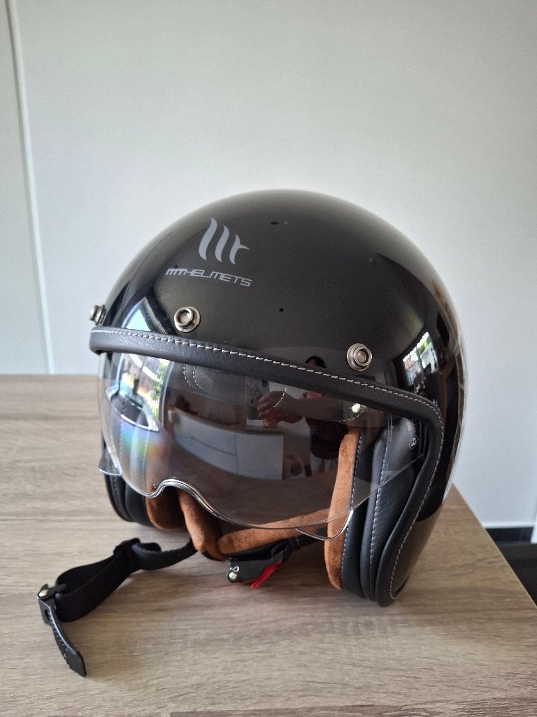 Helm voor scooter, Fietsen en Brommers, Brommerhelmen, Ophalen, Nieuw, Medium