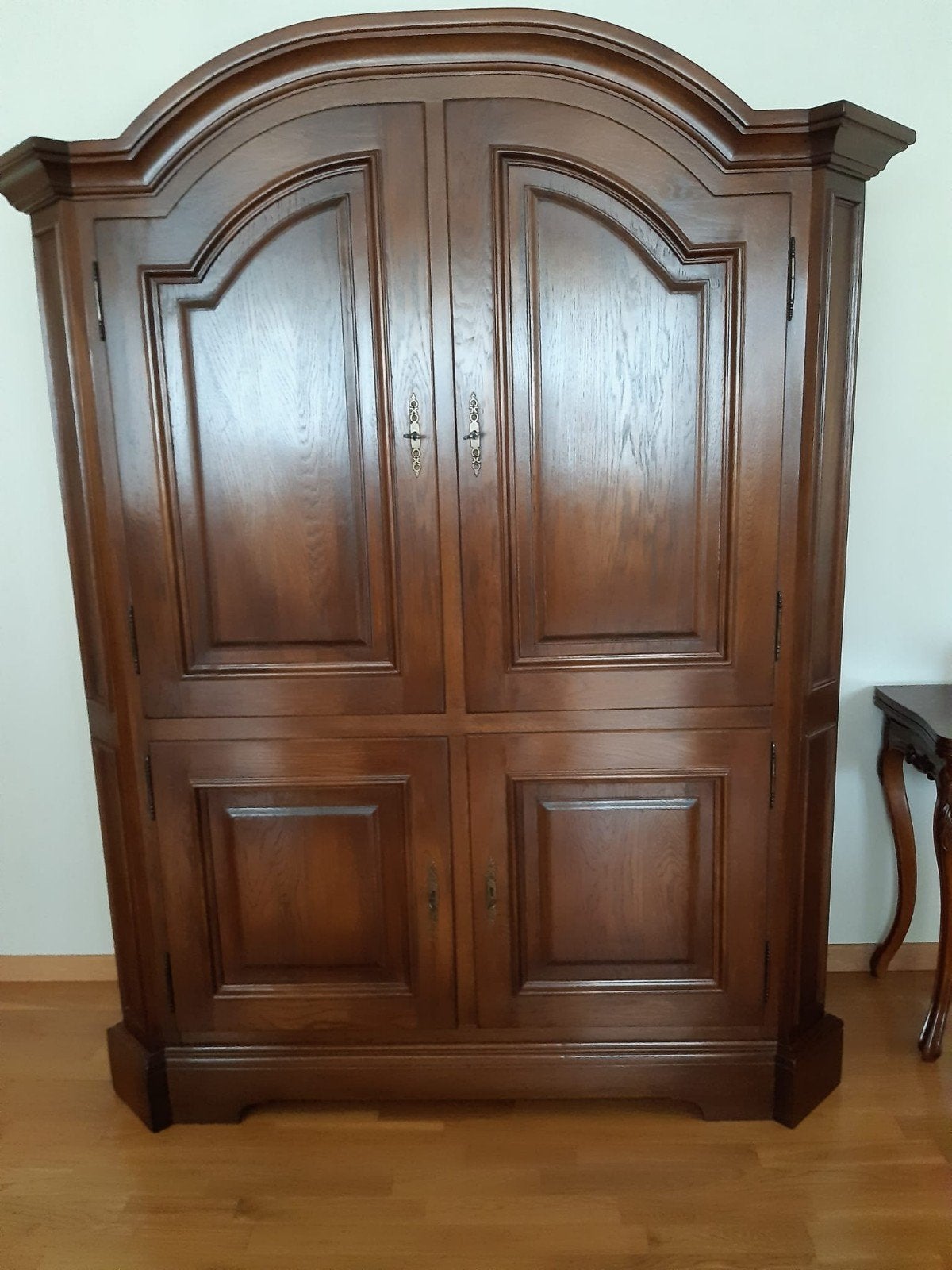 Armoire entièrement en chêne, Enlèvement