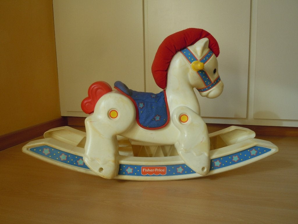 Cheval à bascule Fischer Price, Enfants & Bébés, Enlèvement, Utilisé