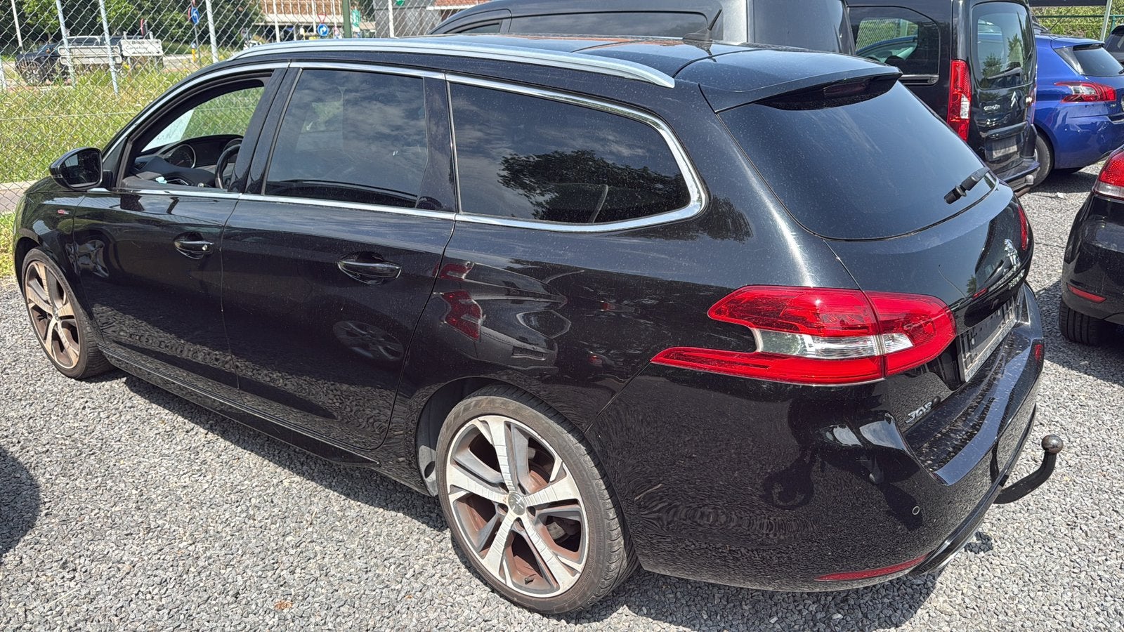 Peugeot 308 1.2i GT-line 130pk, Auto's, Euro 6, Zwart, Bedrijf, 5 deurs