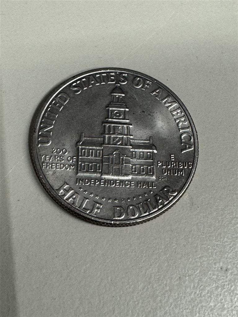 Amerikaanse munt - USA Kennedy Half Dollar coin 1976, Postzegels en Munten, Munten | Amerika, Ophalen of Verzenden