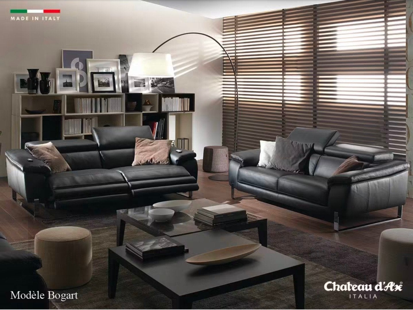 Canapé/fauteuil Château d’Ax Bogart – 100 % cuir – Excellent, Enlèvement, Cuir