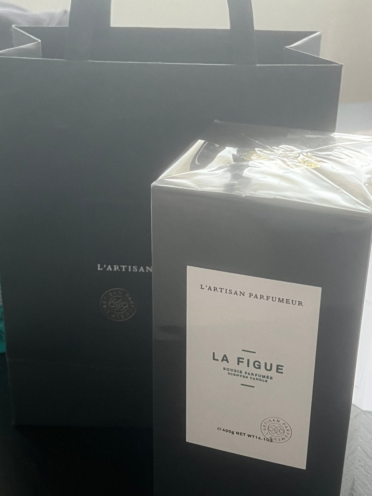 Bougie parfumée L’Artisan Parfumeur La Figue 400gr, Enlèvement ou Envoi, Neuf