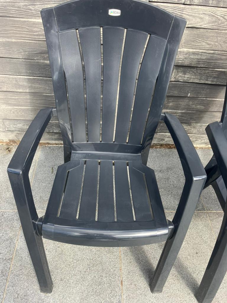 Tuinstoel, Tuin en Terras, Ophalen, Gebruikt, Stapelbaar