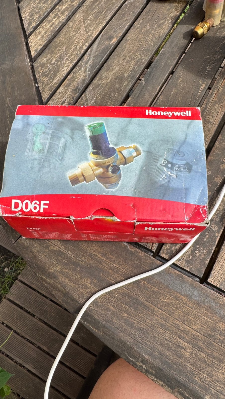 Réducteur de pression Honeywell D06F 3/4" avec manomètre, Enlèvement ou Envoi, Neuf, Autres types