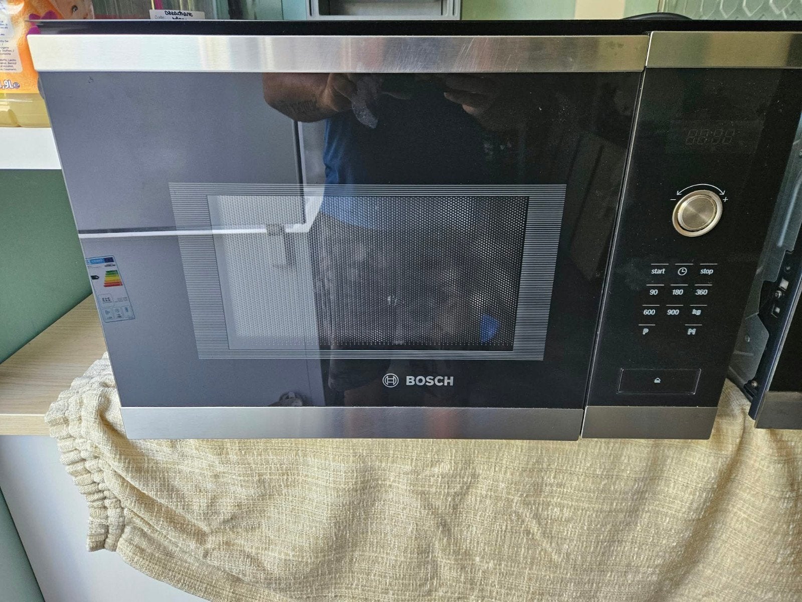 Micro-ondes Bosch encastrables d'occasion négociable, Electroménager, Enlèvement, Utilisé, Encastré, Micro-ondes