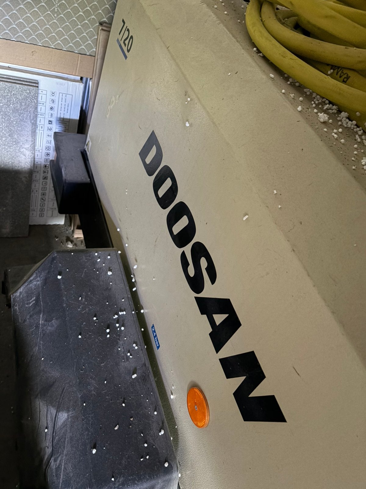 Compressor doosan, Ophalen, Gebruikt