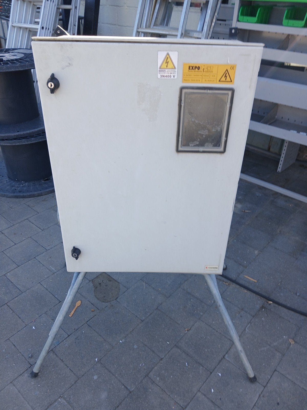 werfkast 63A, Doe-het-zelf en Bouw, Elektriciteit en Kabels, Ophalen, Stopcontact