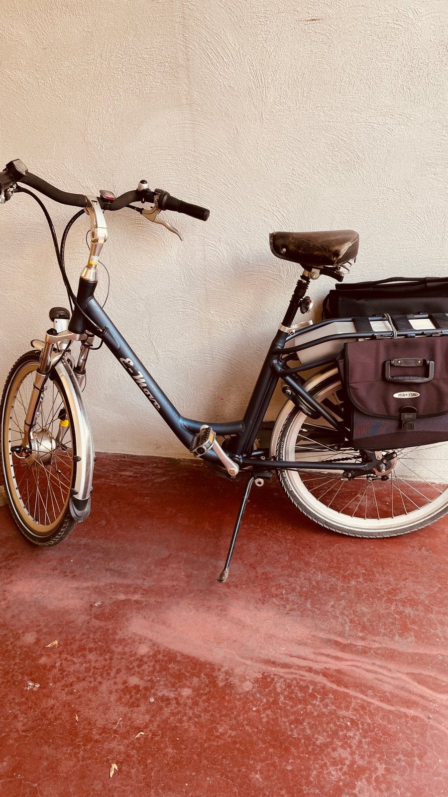 Elektrische damesfiets, Ophalen, Gebruikt