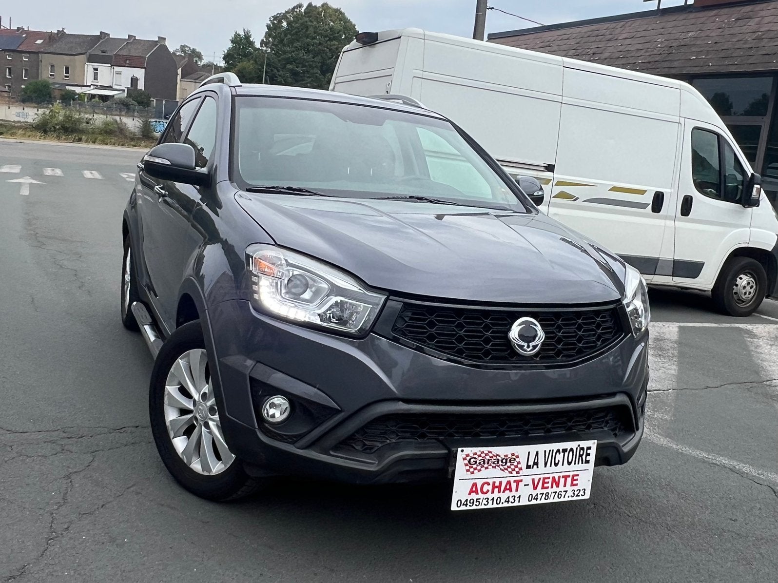 SsangYong Korando 2.2 TDi 2017 année 80000km 0032478767323, Argent ou Gris, 139 g/km, Entreprise, 5 portes