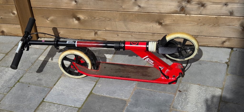 Step Oxelo MID 9 – rood - prima staat, Ophalen, Gebruikt