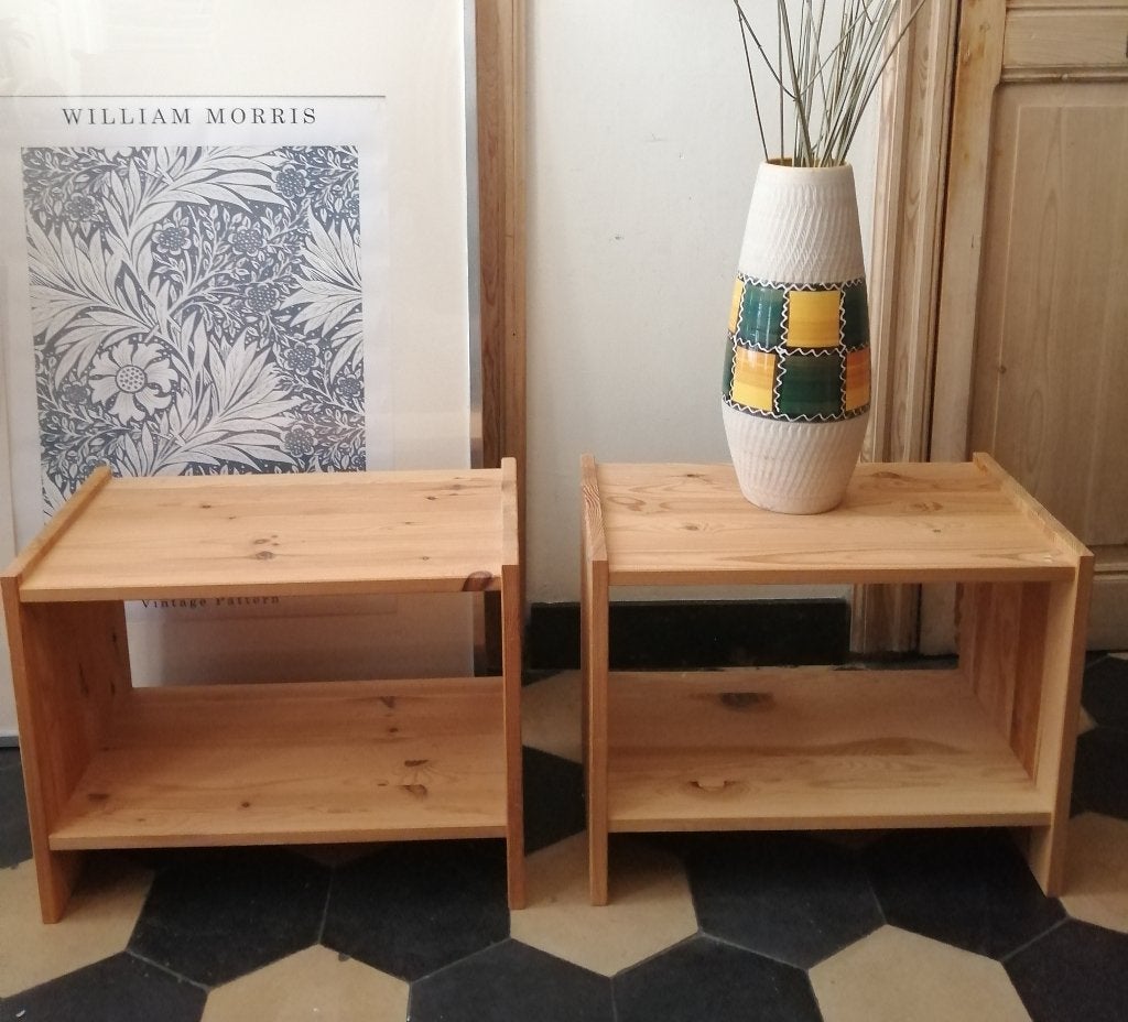 vintage IKEA nachttafeltjes RAST setprijs, Enlèvement