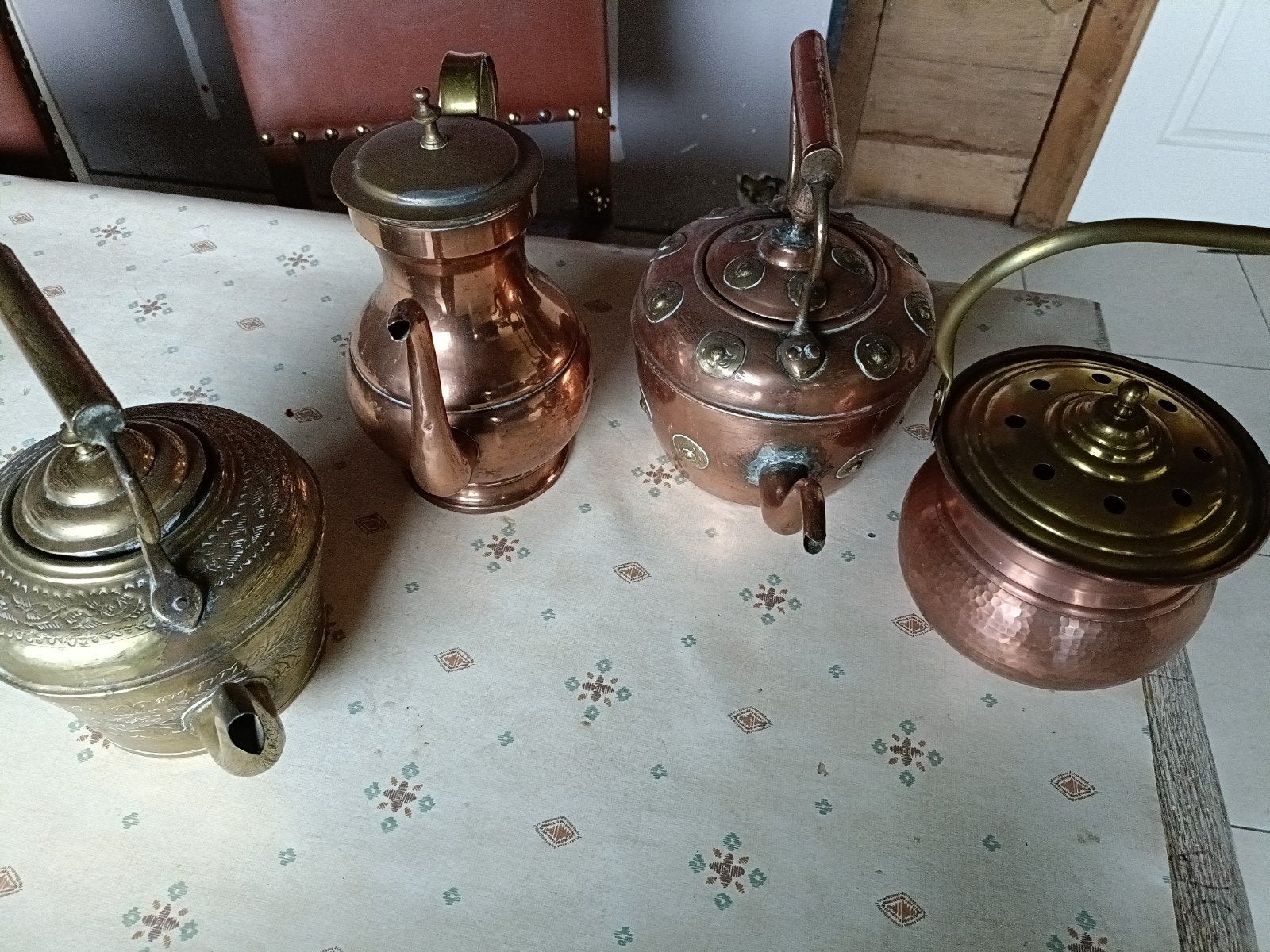 Koperen theepot, Antiek en Kunst, Ophalen