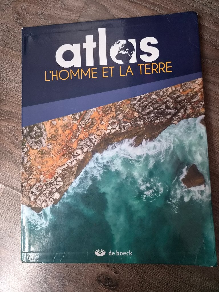 Atlas, de mens en de aarde, Overige vakken, ASO, De boeck, Ophalen