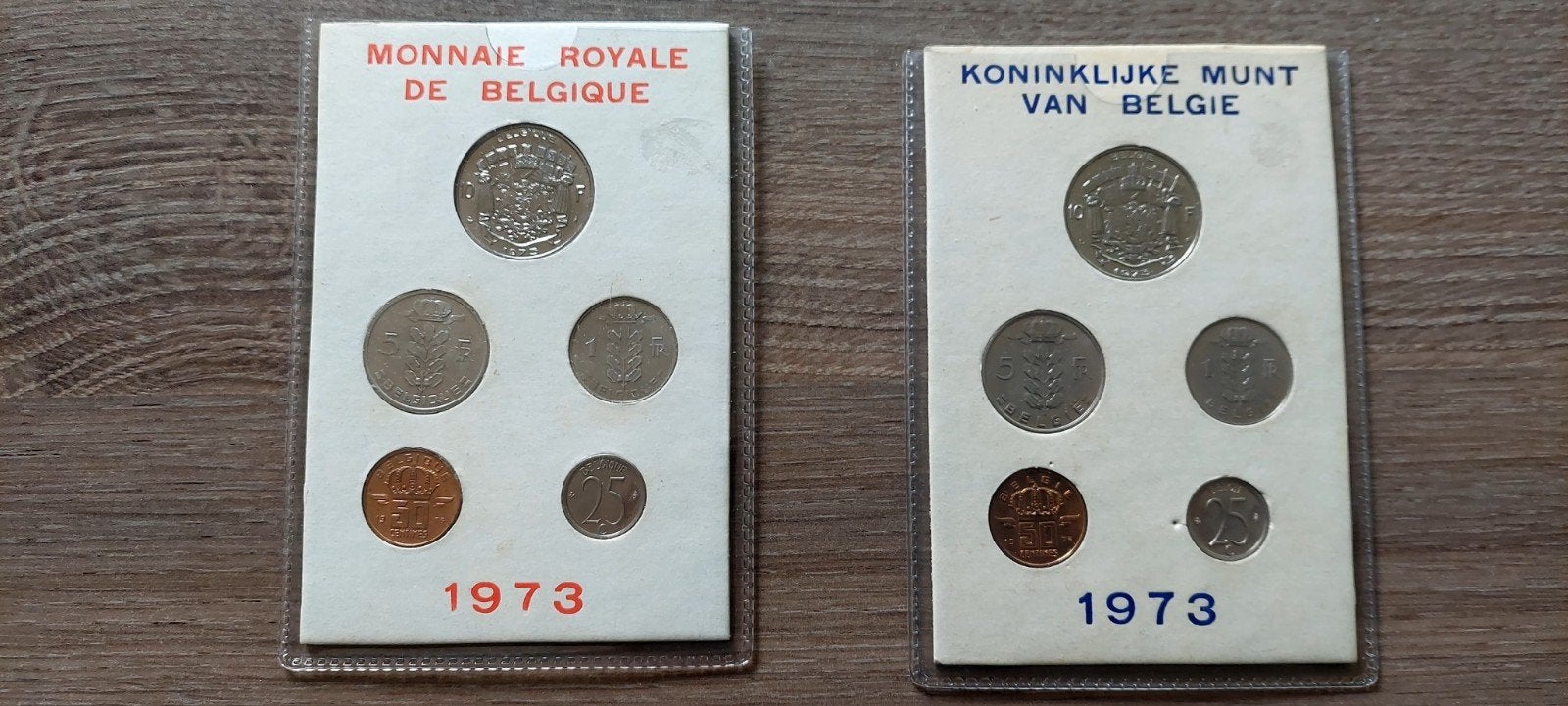 Belgische frank set VL/FR jaar 1973 FDC, Postzegels en Munten, Ophalen of Verzenden, Munten