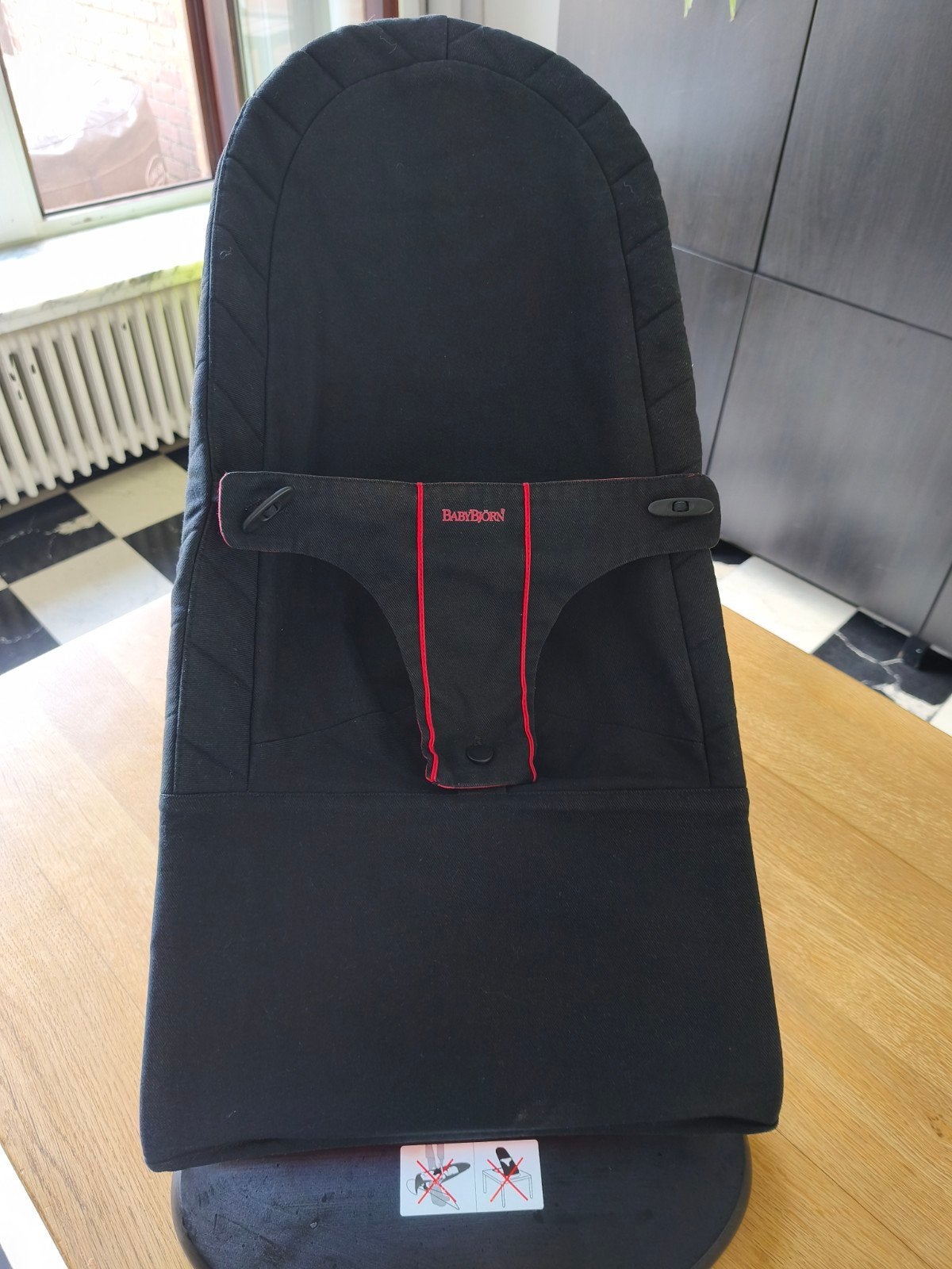 Babybjorn wipper zwart, Kinderen en Baby's, Wipstoeltjes, Ophalen, Wipstoel