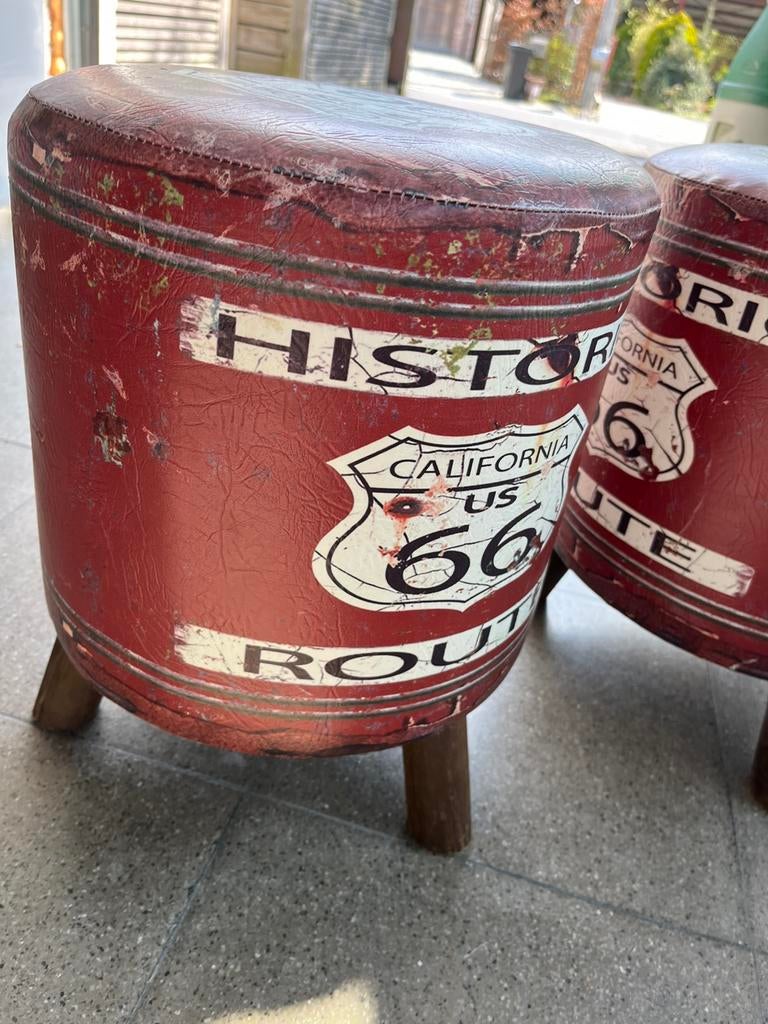 Decoratie route 66, Ophalen, Zo goed als nieuw