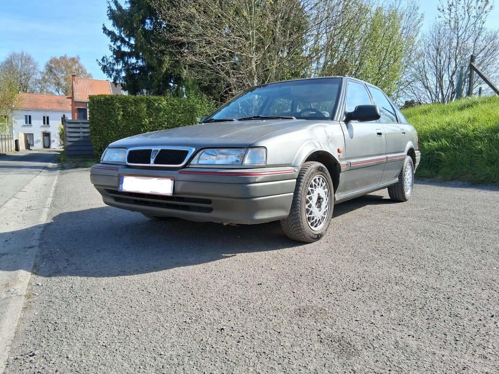 Rover 216 GSI 1.6 16v 116ch., Autos, Rover, Argent ou Gris, Série 200, Beige, Boîte manuelle