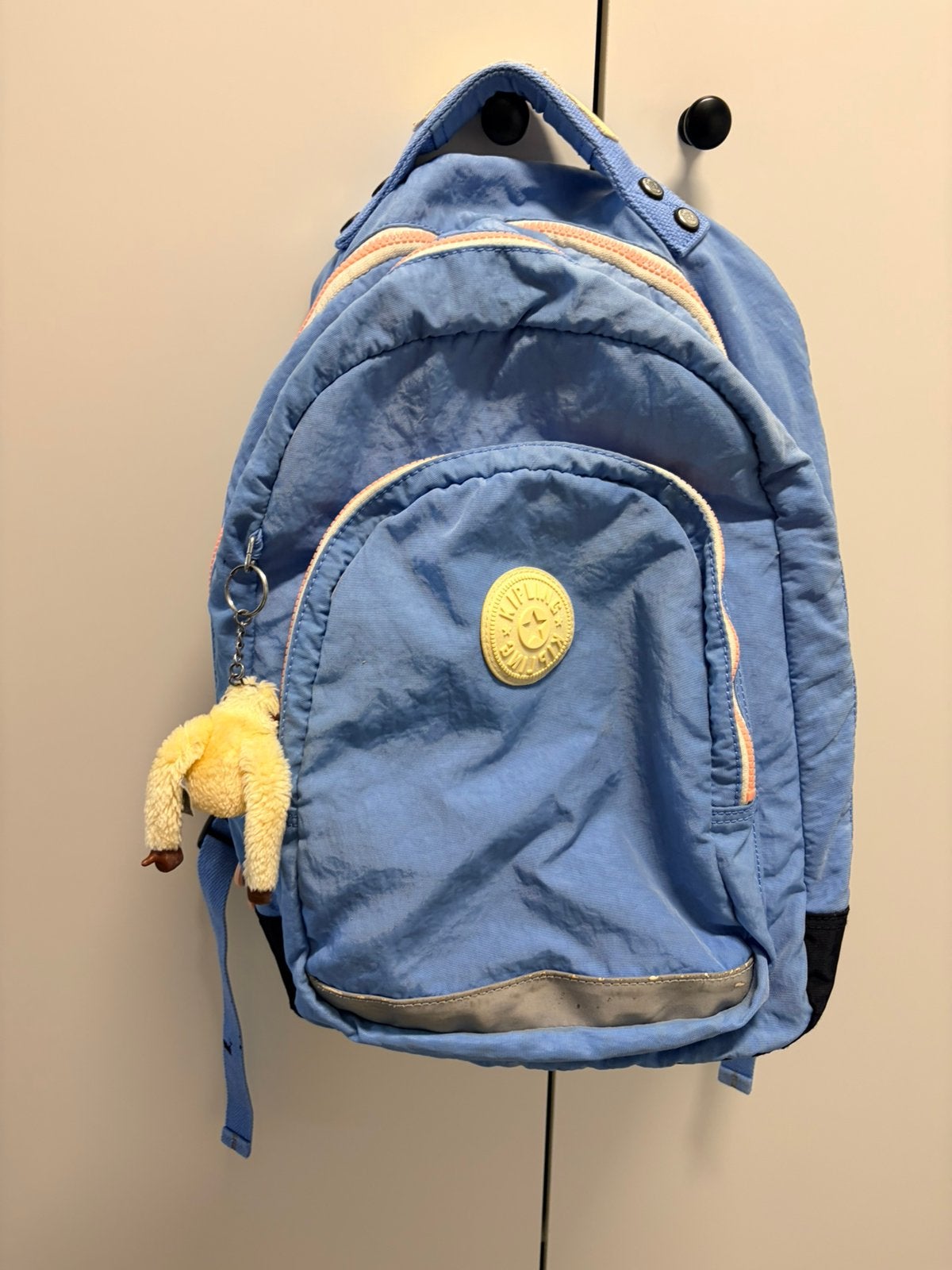Boekentas/rugzak Kipling, Enlèvement, Utilisé, Bleu, Sac à dos