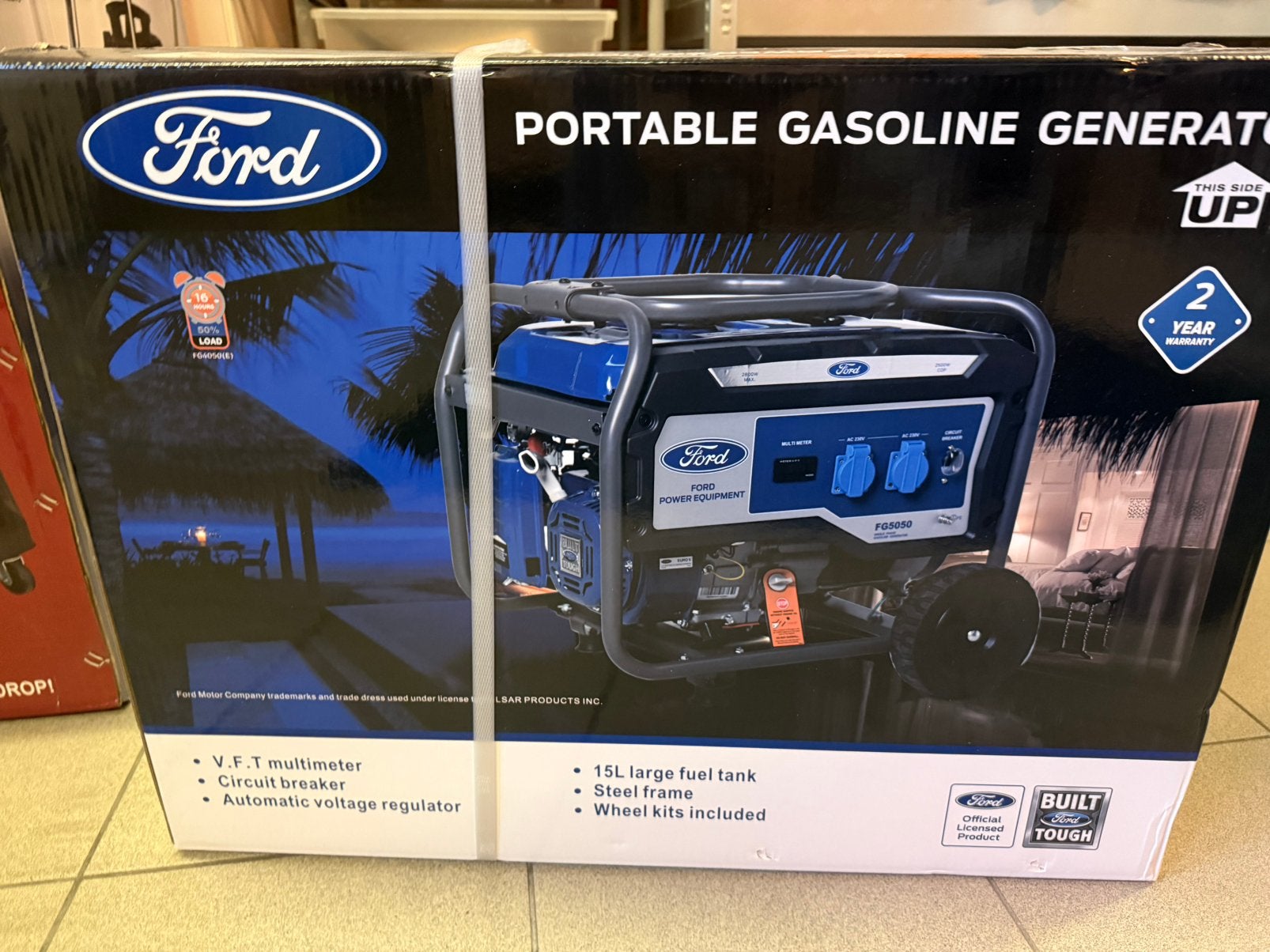 Ford generator, Ophalen