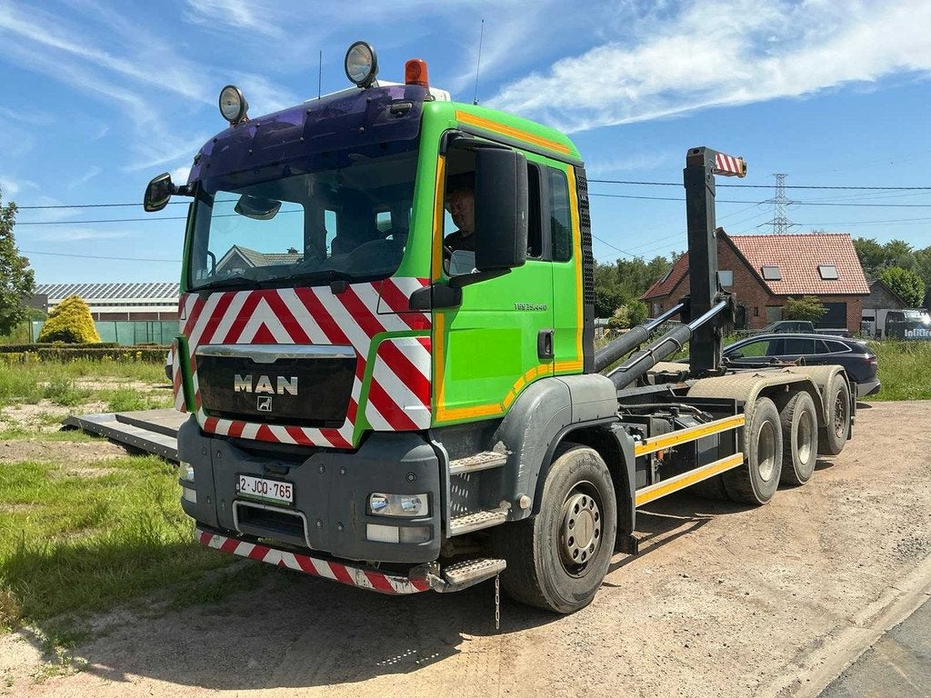 2010 MAN TGS 35.440 Camion avec crochet à conteneur, Euro 5, Achat, Entreprise, Autres carburants