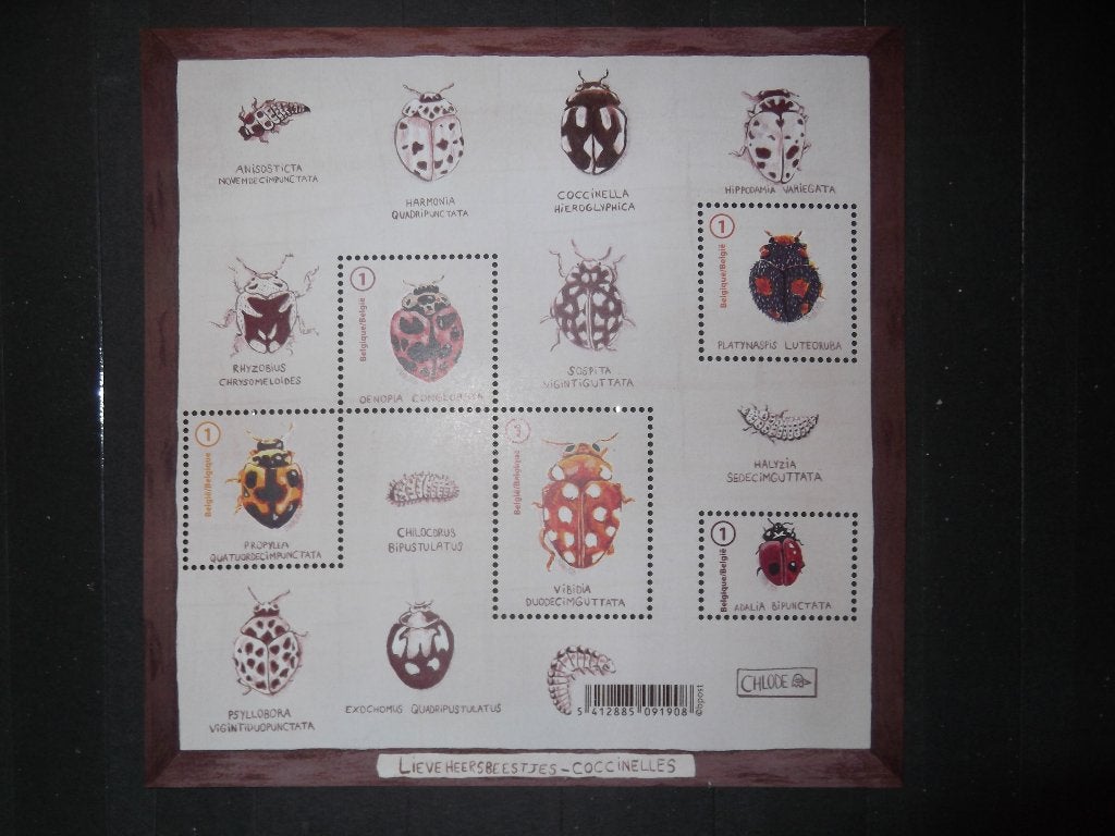 Lieveheersbeestjes - Coccinelles 2026 MNH, Postzegels en Munten, Postzegels | Europa | België, Ophalen of Verzenden, Postfris