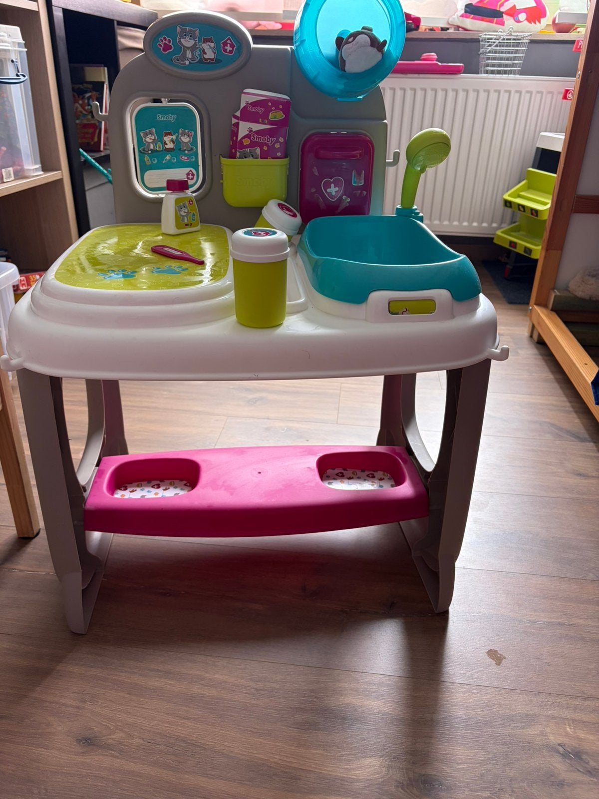 Smoby dierenartsset, Enlèvement, Utilisé
