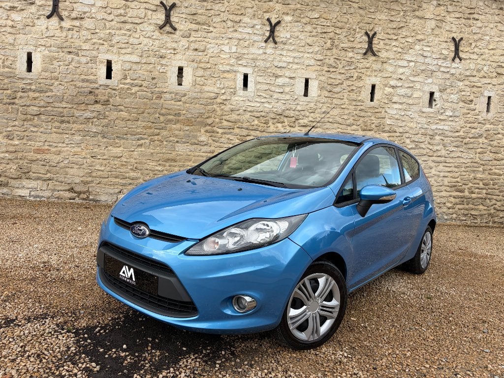 Ford Fiesta, Auto's, Voorwielaandrijving, Euro 5, Zwart, Blauw