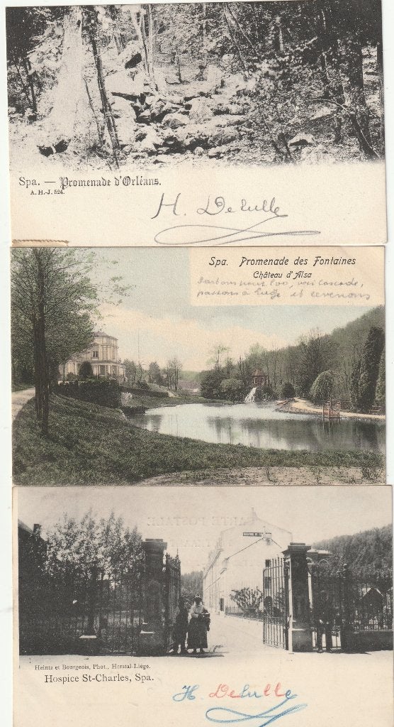 Postkaart Spa, Verzamelen, Postkaarten | België, Ophalen of Verzenden