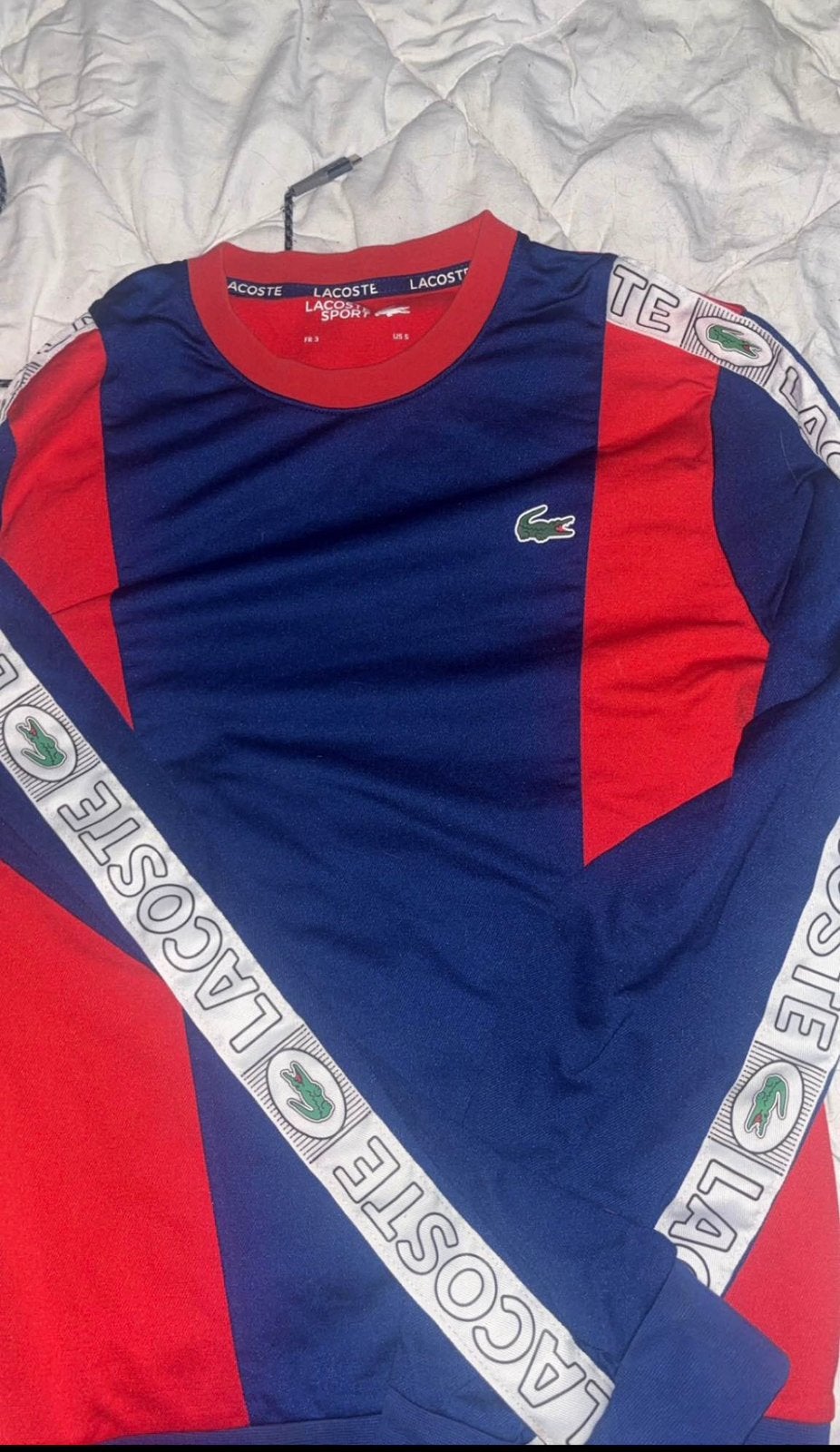 Lacoste trui, Maat S, Ophalen, Zo goed als nieuw, Overige typen