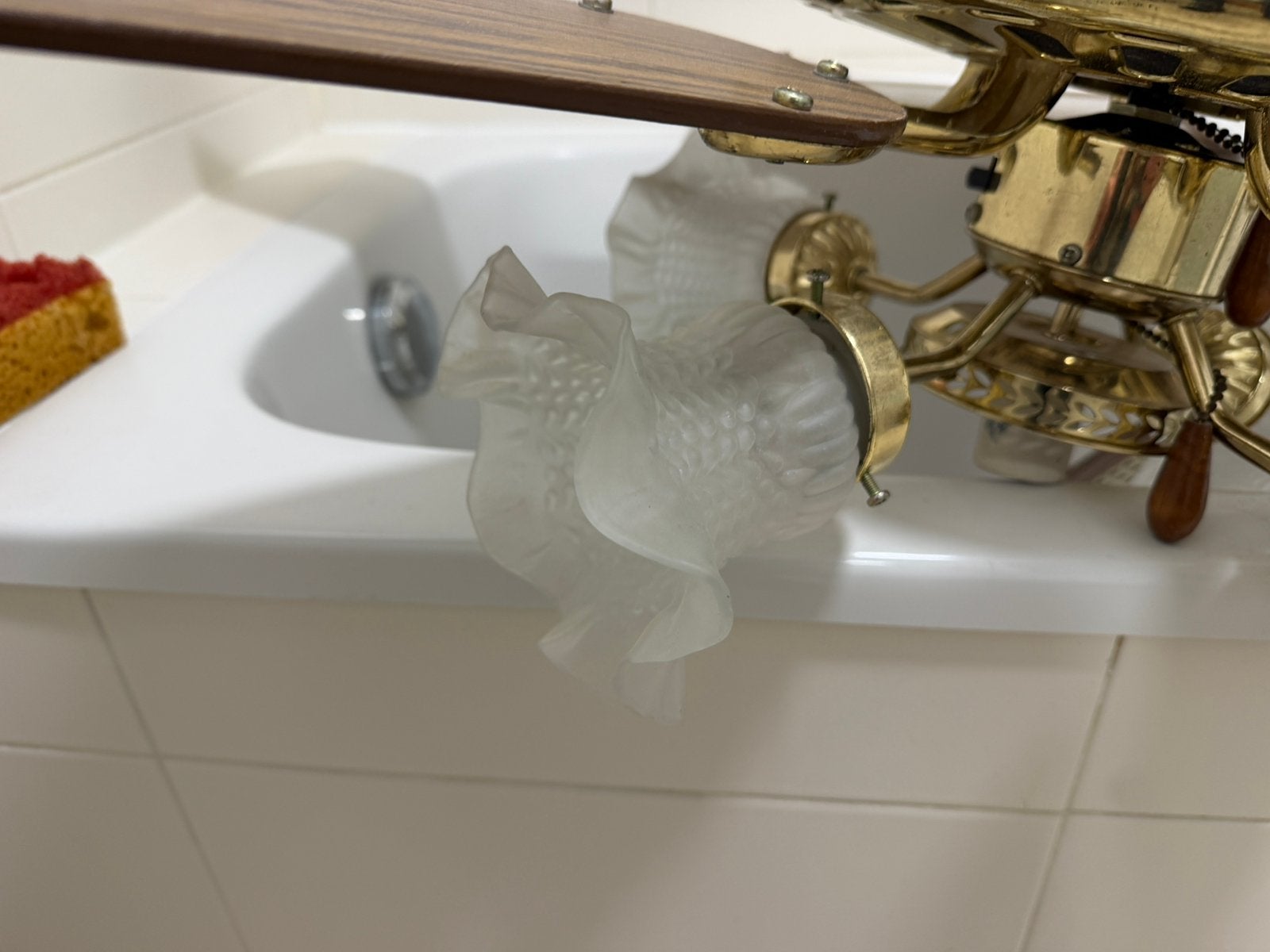 Lustre ventilateur, Enlèvement, Utilisé, Ventilateur de plafond