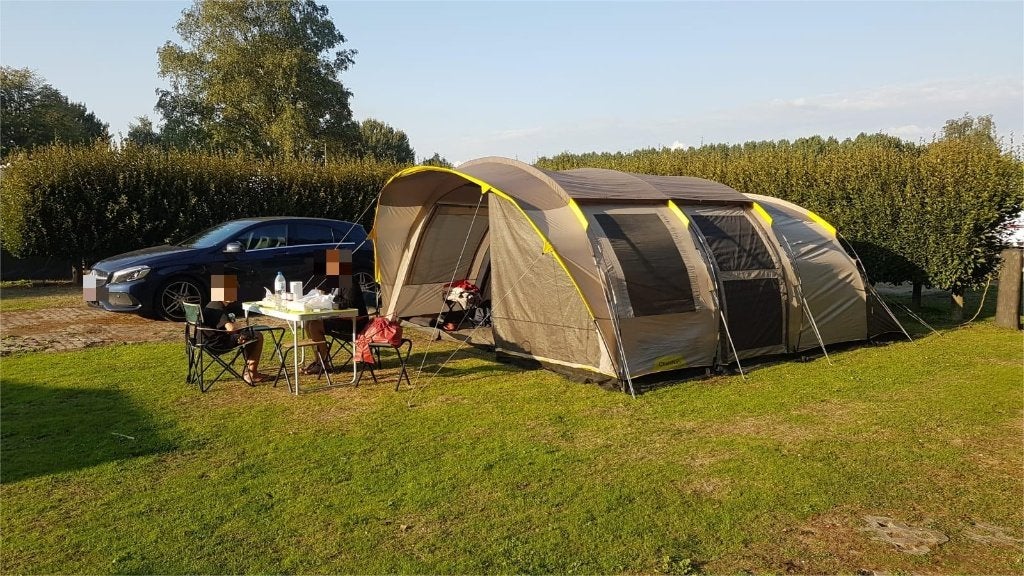 Tent Quecha T6.2 XL Air, Caravans en Kamperen, Tenten, Ophalen, Gebruikt, Tot en met 6