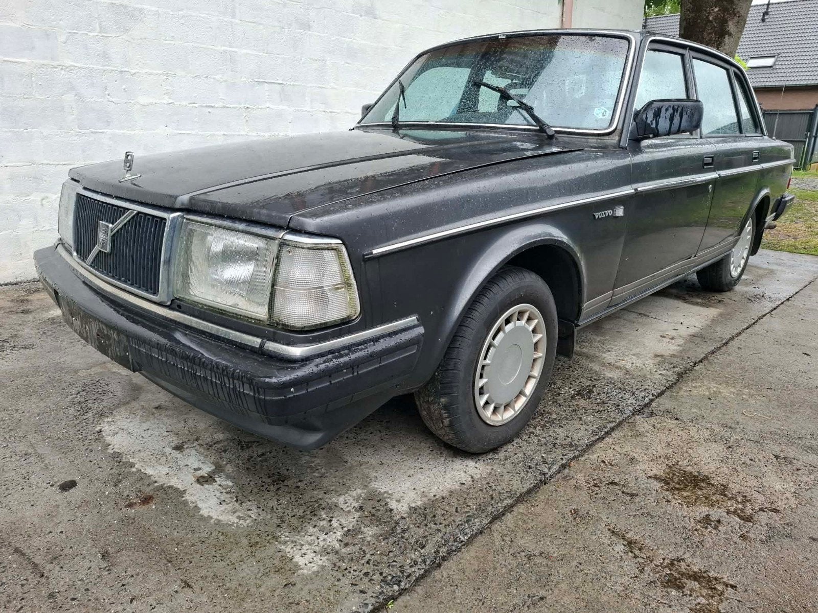 Volvo 240 GL DIESEL 1990, Autos, Achat, 4 portes, Bleu, 6 cylindres