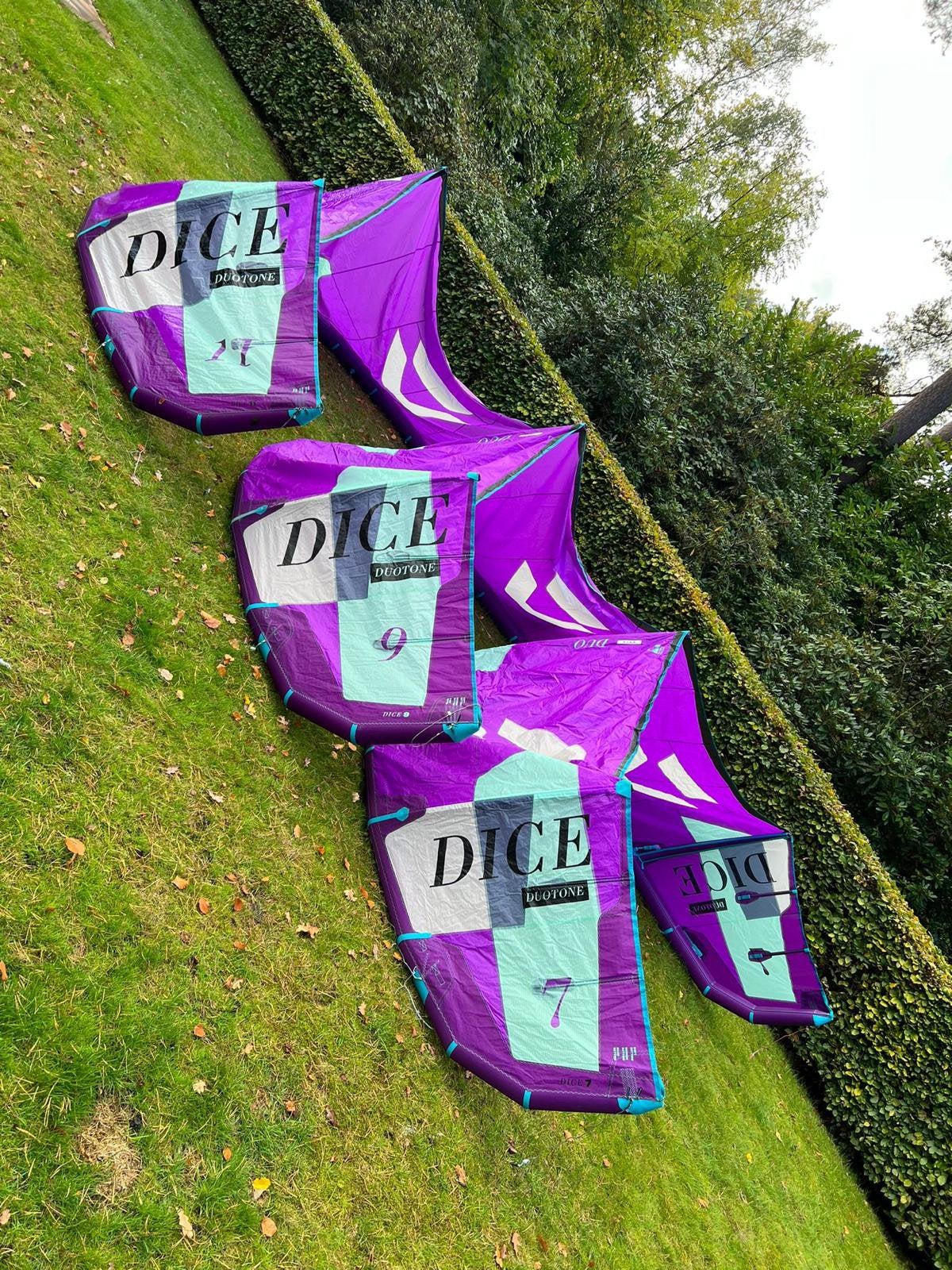 Duotone dice kiteset te koop, Ophalen, Gebruikt