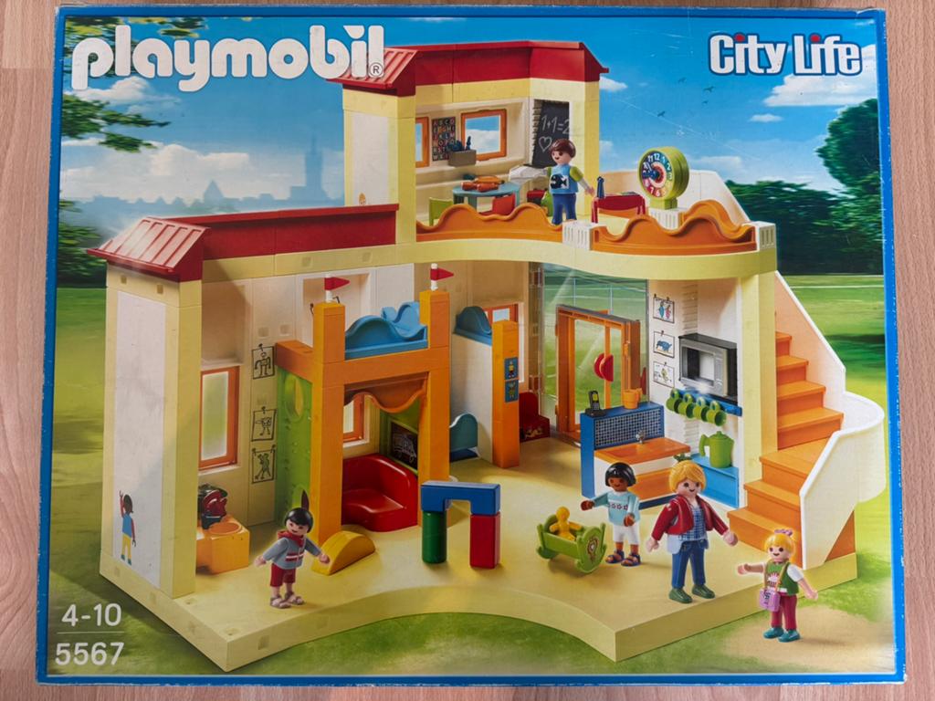 École/garde d'enfants (5567), Enfants & Bébés, Jouets | Playmobil, Enlèvement ou Envoi, Comme neuf, Ensemble complet