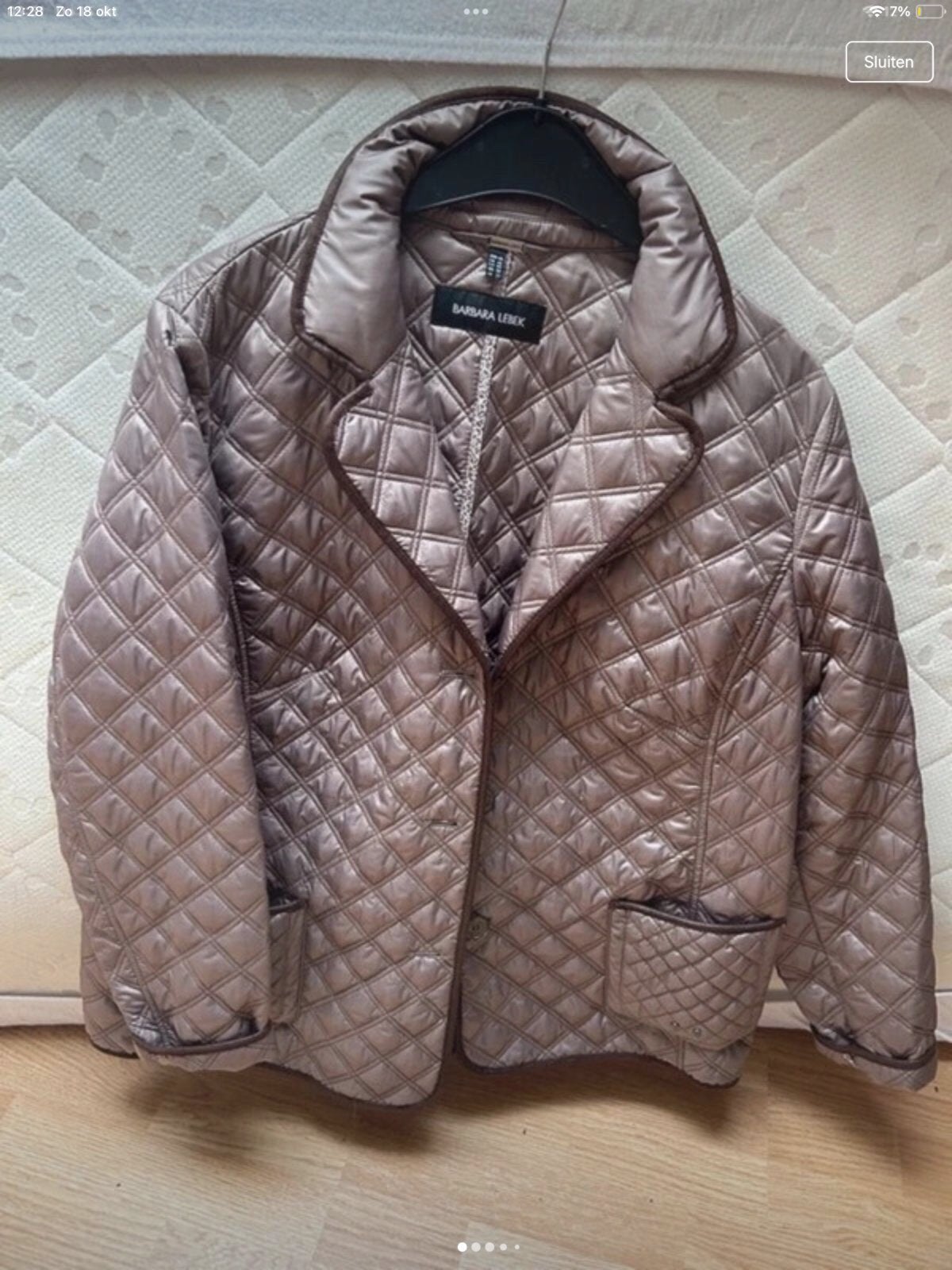 Mooie herfstjas  maat 46, Ophalen, Zo goed als nieuw, Maat 46/48 (XL) of groter