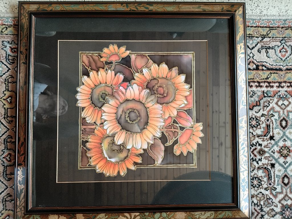 Moderne kunst, Antiek en Kunst, Kunst | Schilderijen | Modern, Ophalen, Passe-partout, Overige materialen, Overige technieken