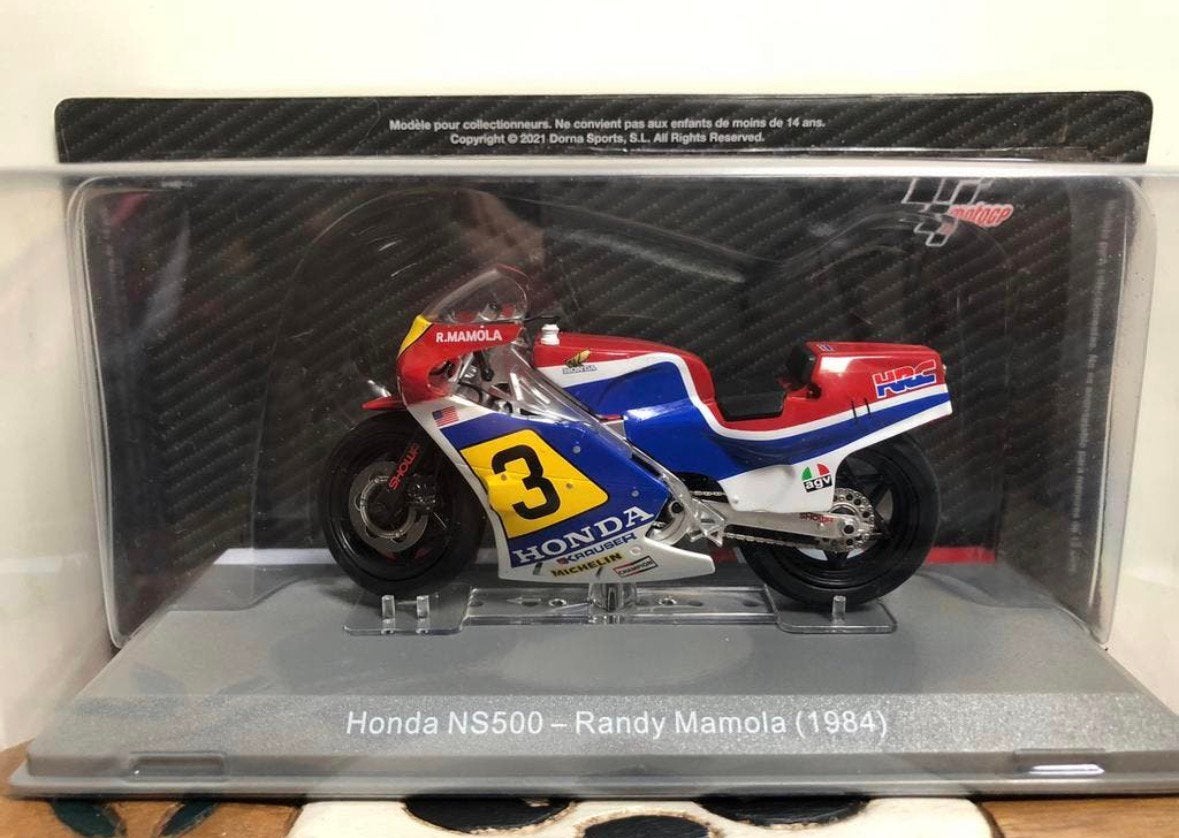 Altaya 1:18 Honda NS500 Randy Mamola 1984, Ophalen of Verzenden, Nieuw