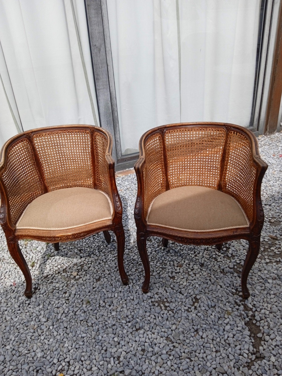 2 fauteuils bergere, Enlèvement