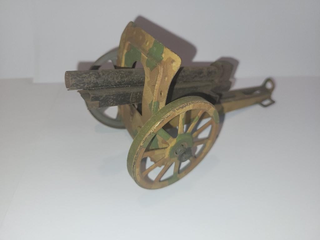 vintage metalen speelgoed uit de Tweede Wereldoorlog, Antiek en Kunst, Ophalen of Verzenden