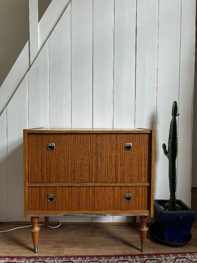 Armoire d'appoint vintage, 25 à 50 cm, Avec tiroir(s), Comme neuf, Enlèvement
