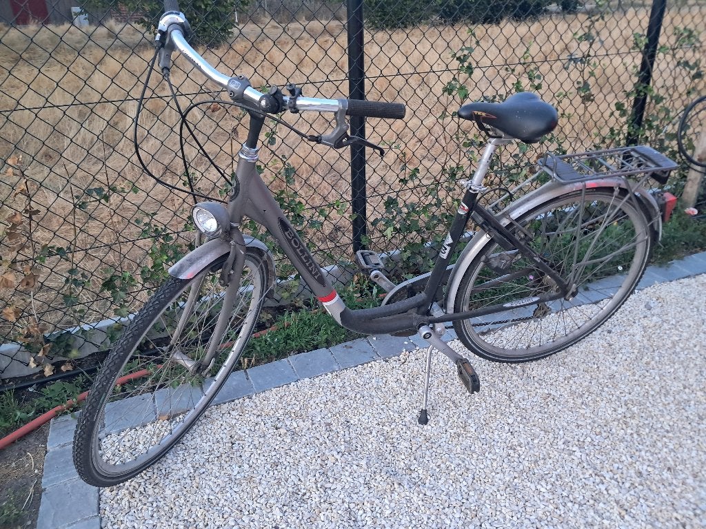 Dames fiets, Fietsen en Brommers, Fietsen | Dames | Damesfietsen, Gebruikt, Velgrem, (Extra) lage instap, Ophalen