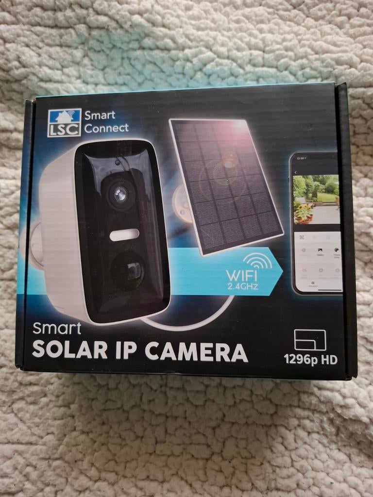 Ir-camera op zonne-energie, Ophalen