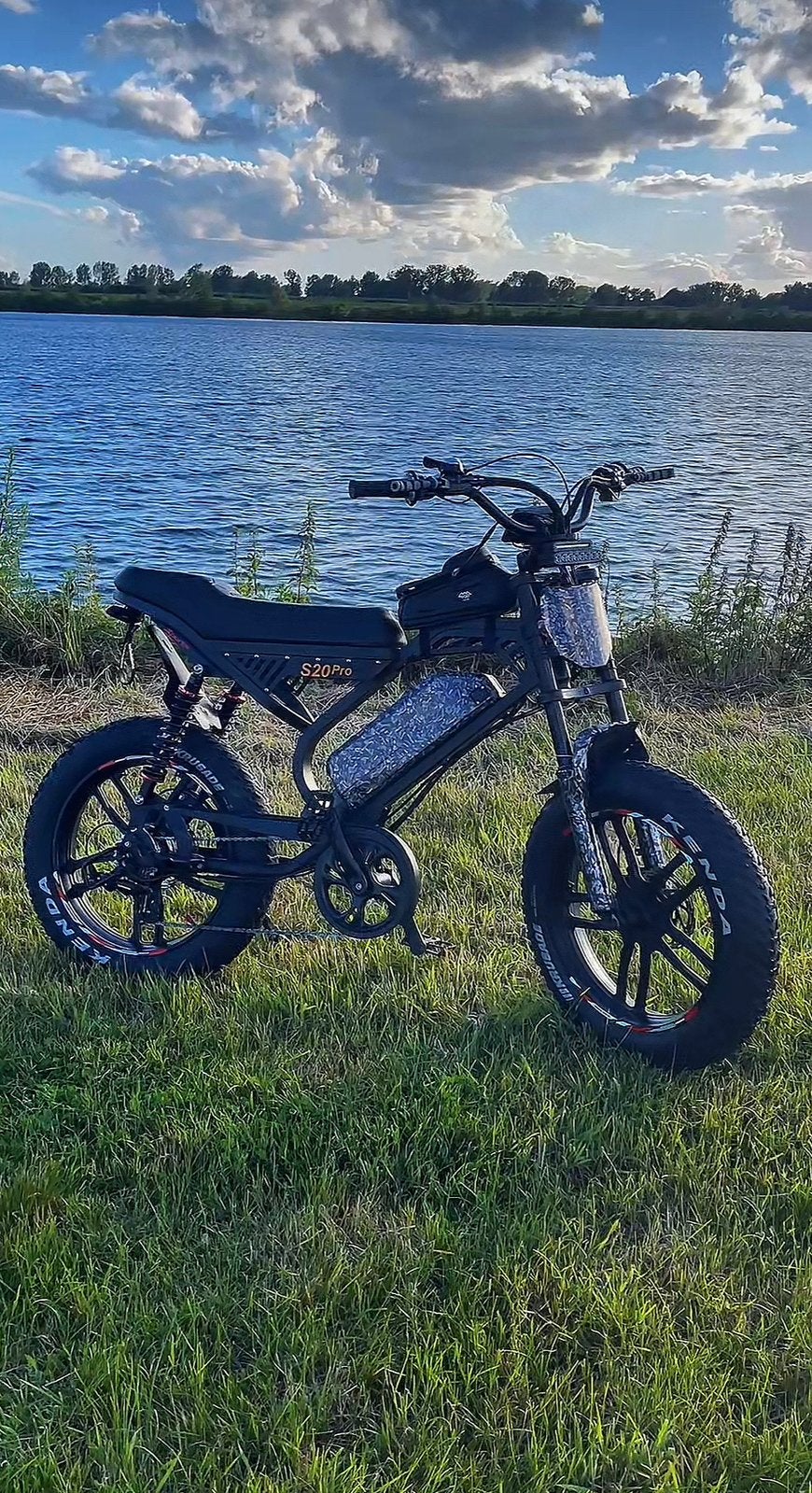 Fatbike S20 Pro heele goede staat custom!, Enlèvement, Comme neuf