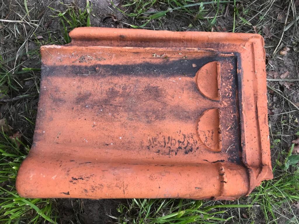 Pottelbergse dakpannen, Doe-het-zelf en Bouw, Ophalen, Gebruikt, Steen of Klei, 15 m² of meer