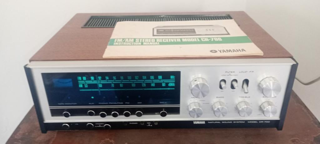 Mooie vintage yamaha cr-700 receiver, Enlèvement, Yamaha