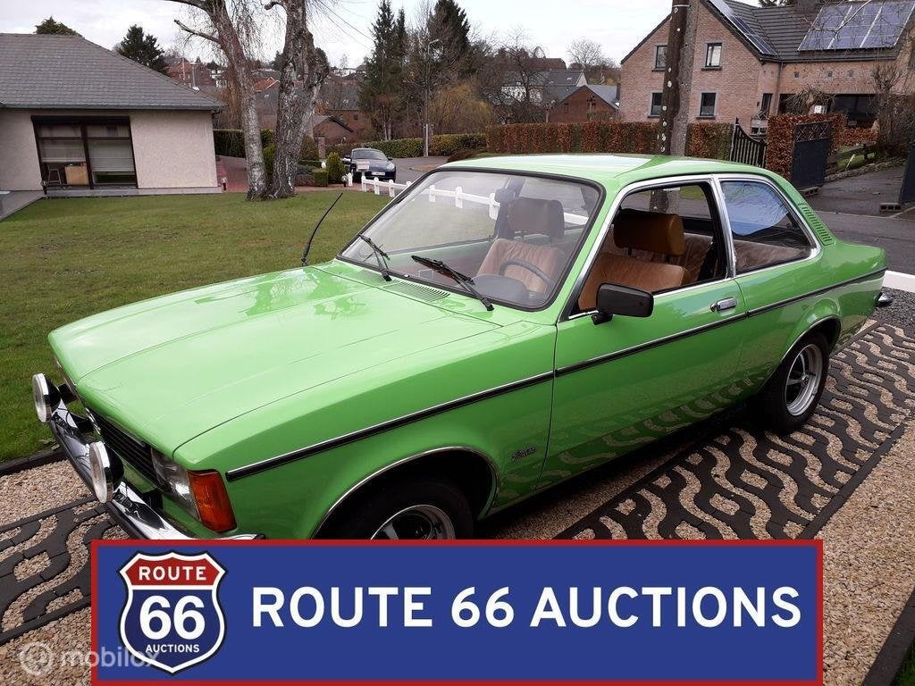 Opel Kadett C 1.2 S | 1977 | Route 66 Auctions, Auto's, Zwart, Bedrijf, Overige carrosserie, Opel